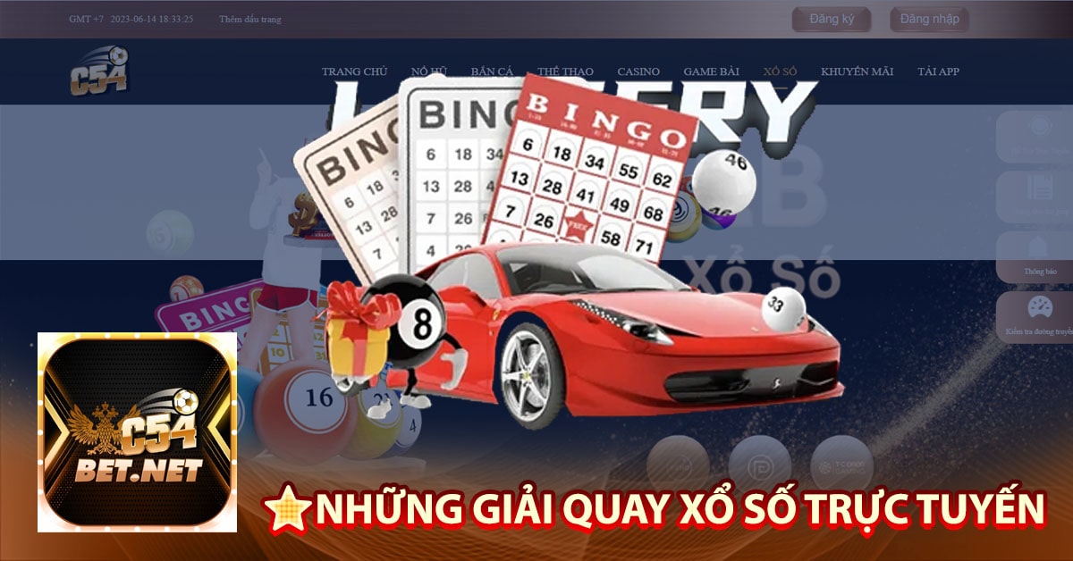 ⭐️Những giải quay xổ số trực tuyến